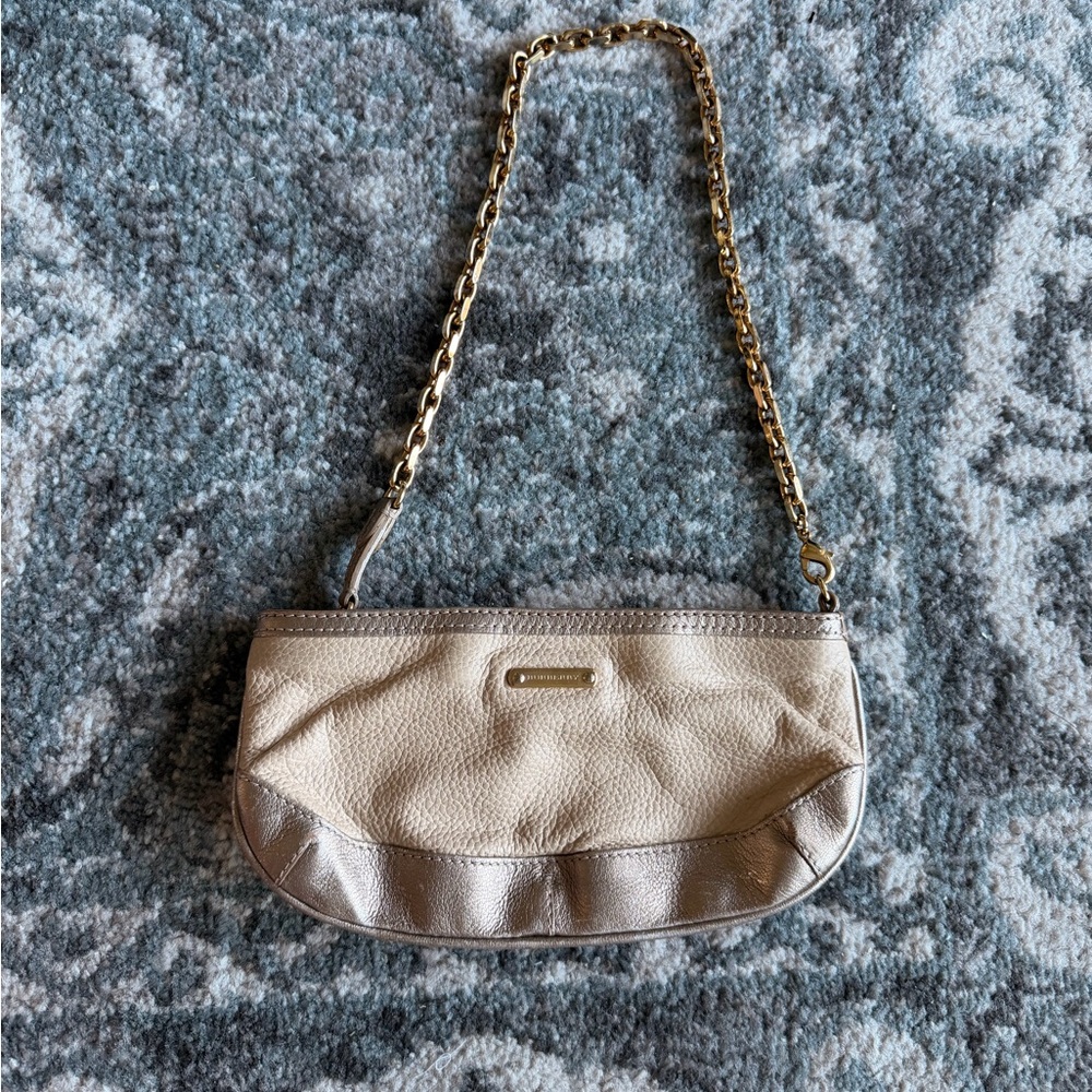 Burberry Shoulder Bag with Chain Strap